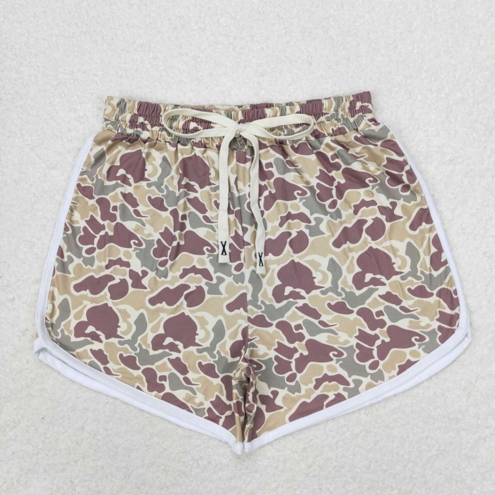 NWT Green Stylish Camo Print Shorts